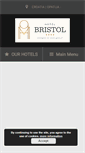 Mobile Screenshot of hotel-bristol.hr