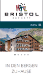 Mobile Screenshot of hotel-bristol.ch